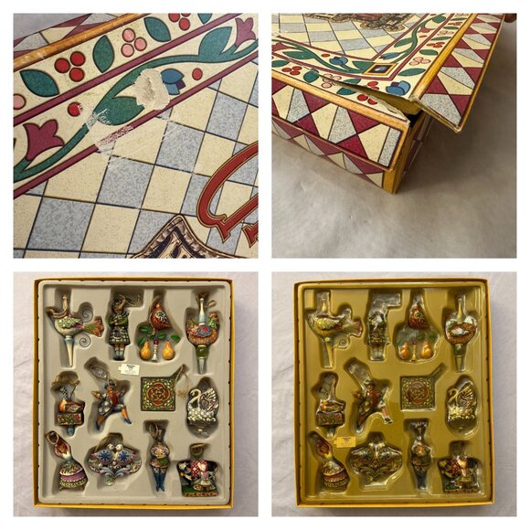 Jim Shore Heartwood Creek, Twelve Days of Christmas Ornament Set - Picture 16 of 16